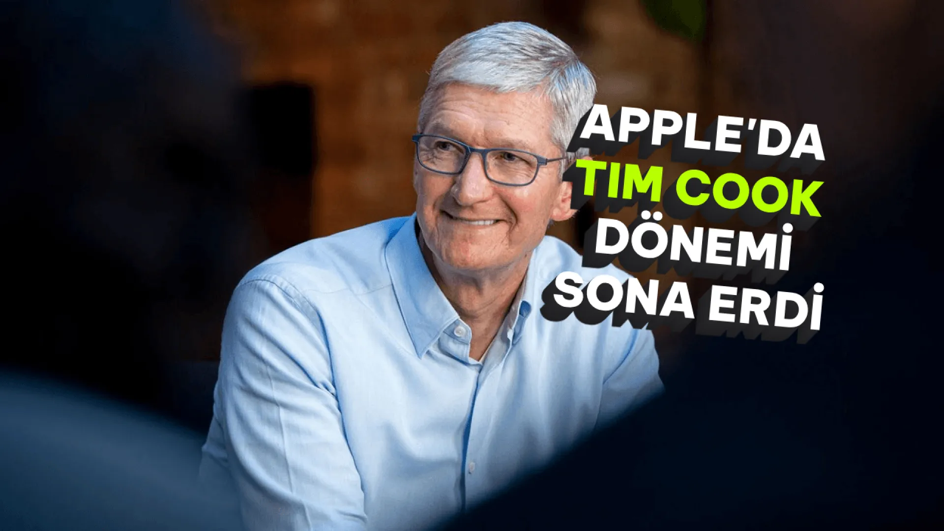 Apple'da 15 yıllık Tim Cook dönemi sona erdi