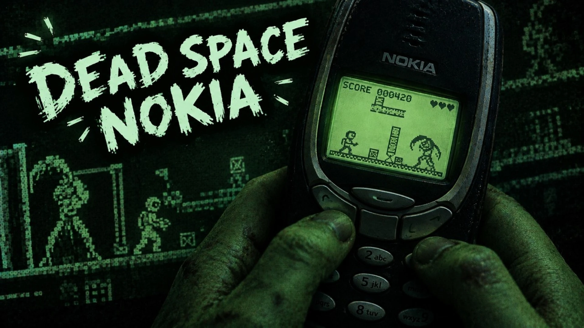 Popüler korku oyunu Dead Space, Nokia 3310'a uyarlandı!