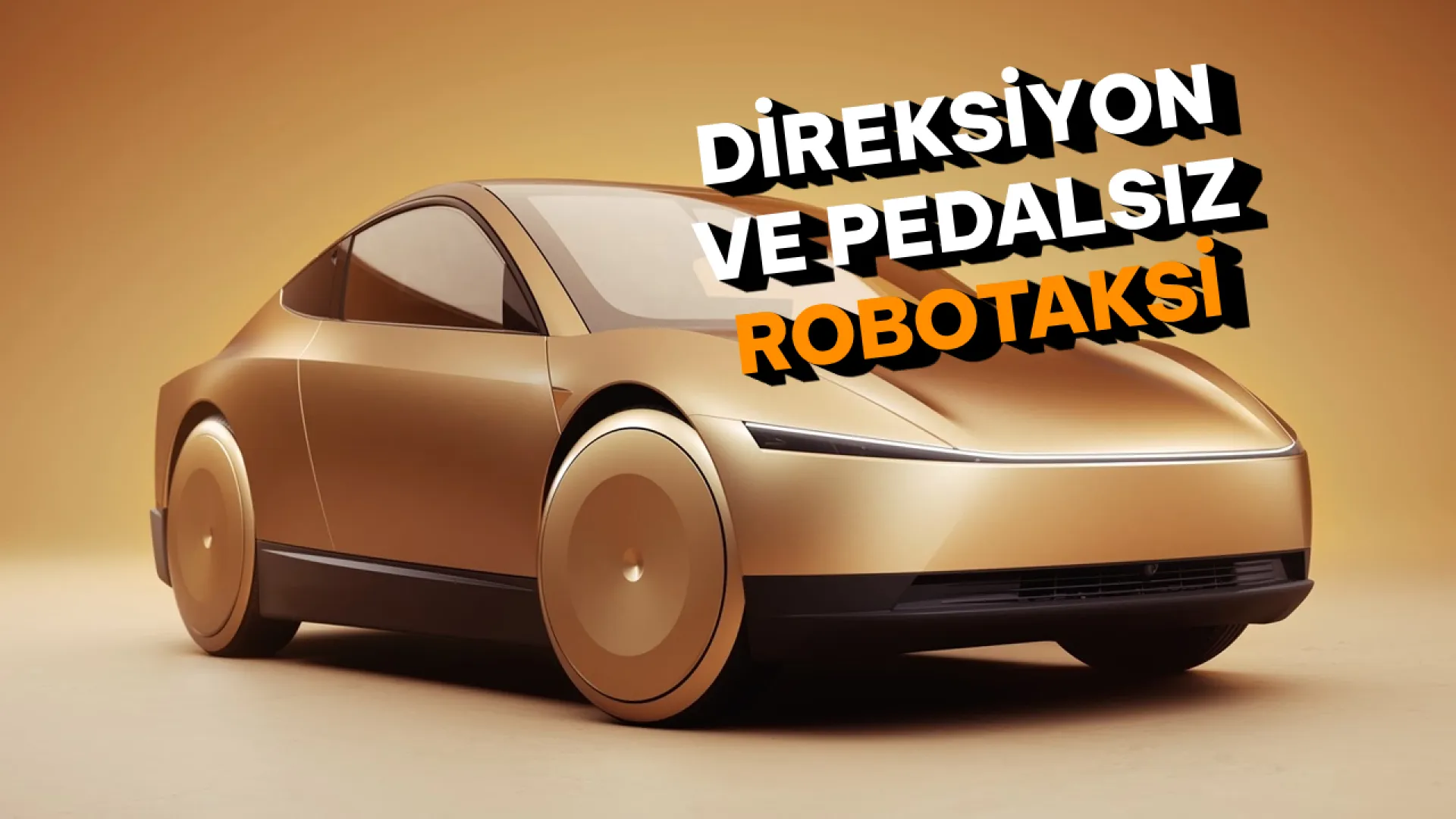 Direksiyonsuz robotaksi Tesla Cybercab için tarih verildi!