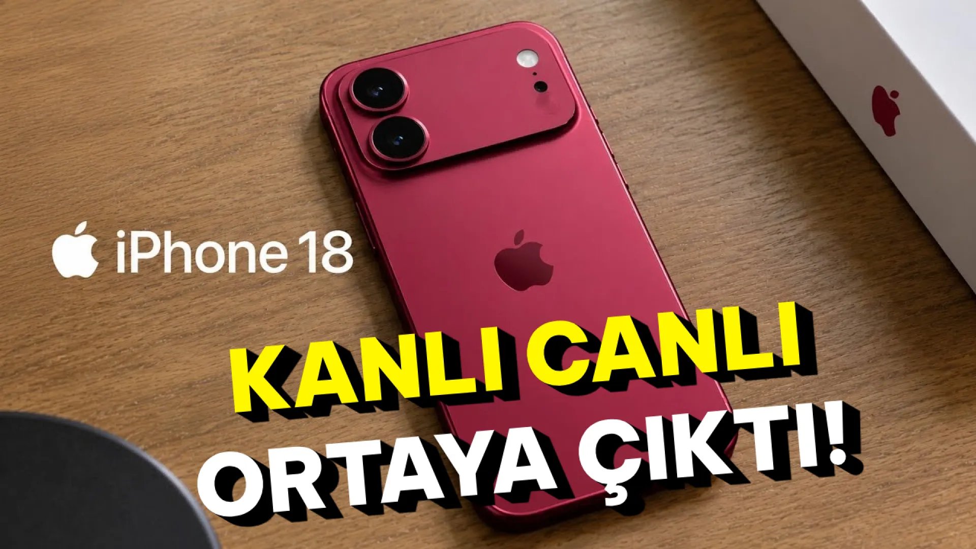 iPhone 18'in gerçek görüntüleri sızdı: İşte tasarımı ve renkleri