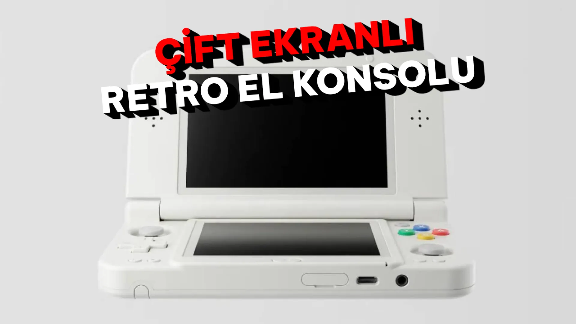 Nintendo 3DS ruhunu yaşatan çift ekranlı Anbernic RG DDS tanıtıldı