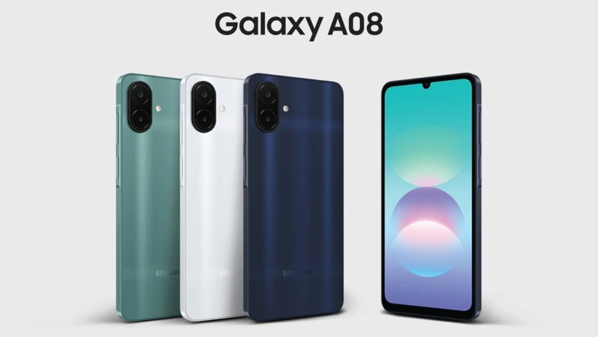 Samsung'un en ucuz yeni modeli Galaxy A08 tanıtıldı: 6.000 mAh pil ve 6 yıl güncelleme!