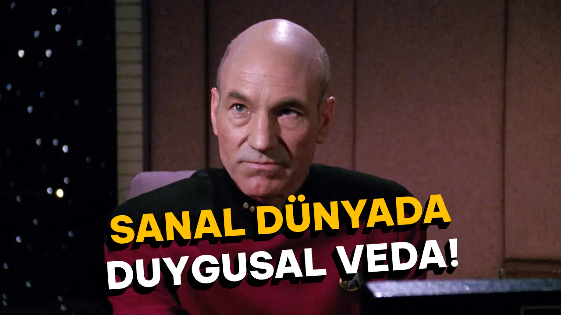 Star Trek Online oyuncularından Patrick Stewart'a duygulandıran veda!