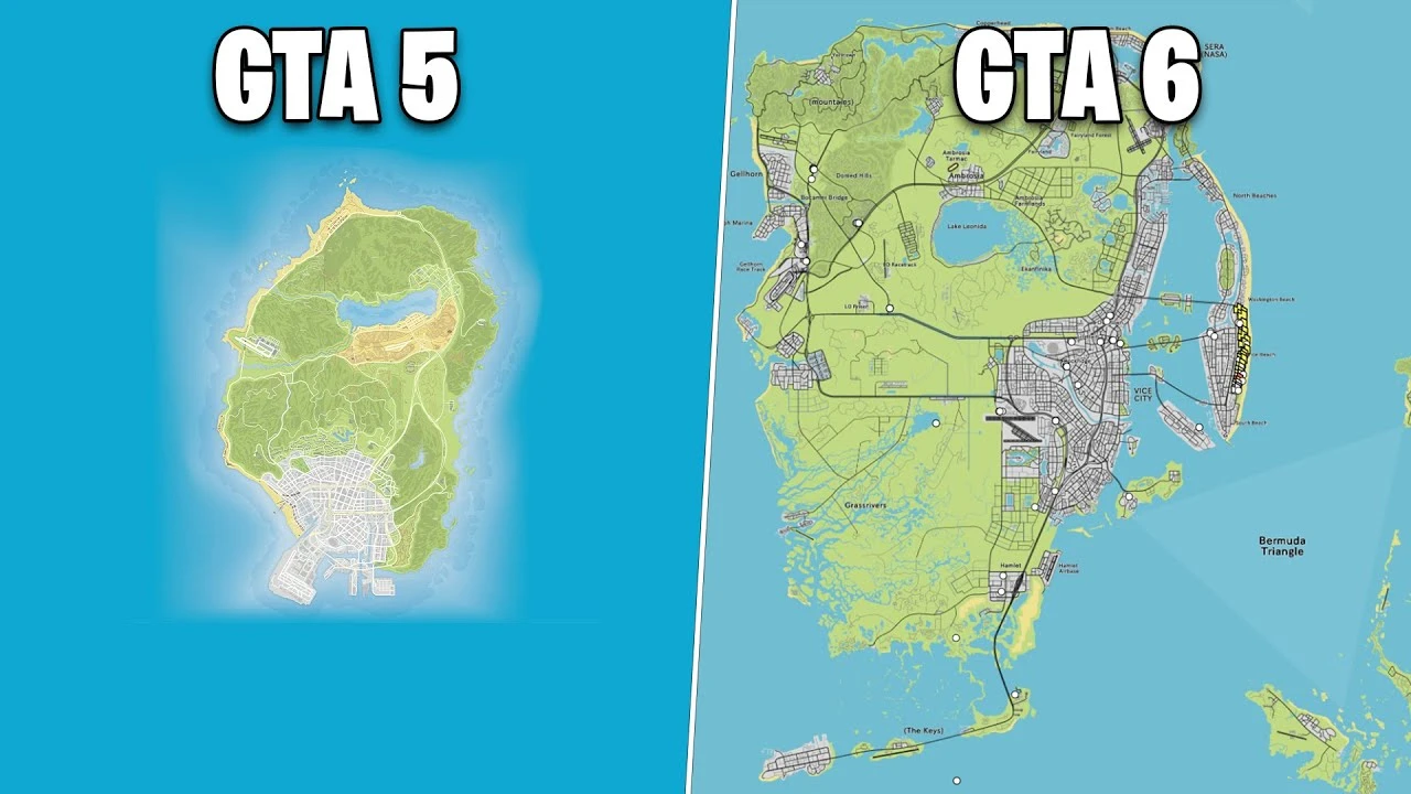 GTA 6 haritası