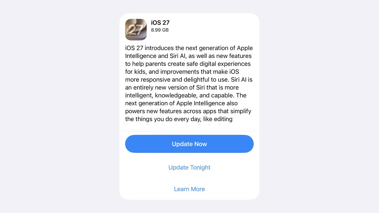 iOS 27 RC