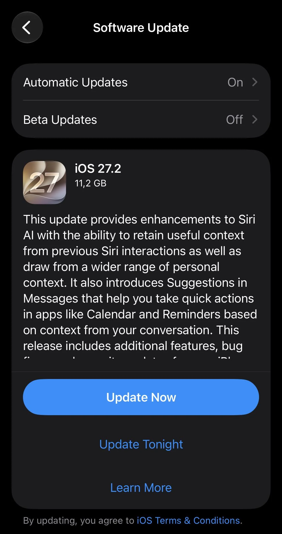 iOS 27.2