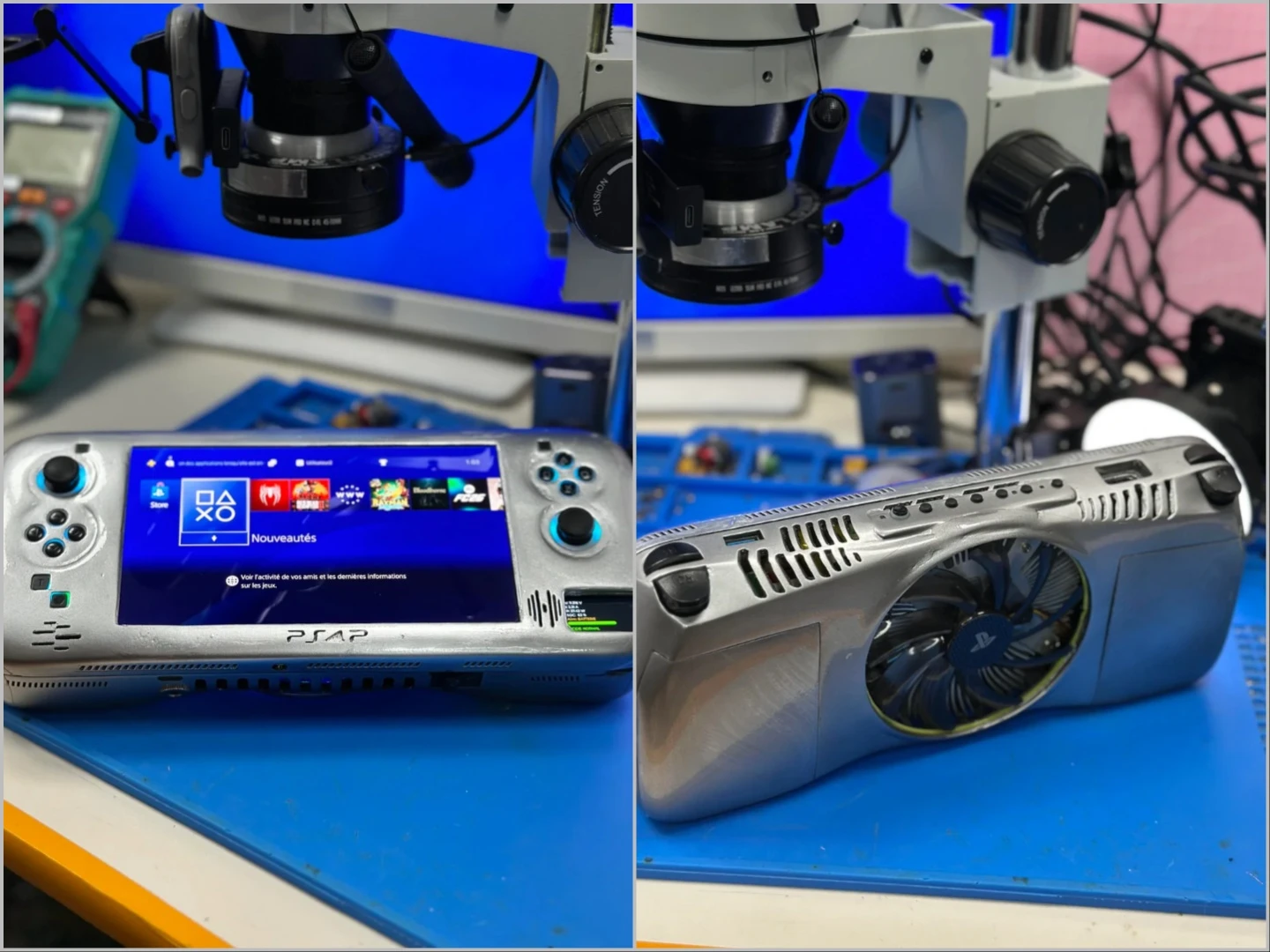 PlayStation 4 konsolu GTX 750 fanlı taşınabilir cihaza dönüştürüldü