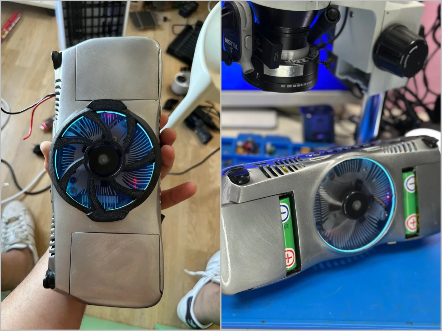 PlayStation 4 konsolu GTX 750 fanlı taşınabilir cihaza dönüştürüldü