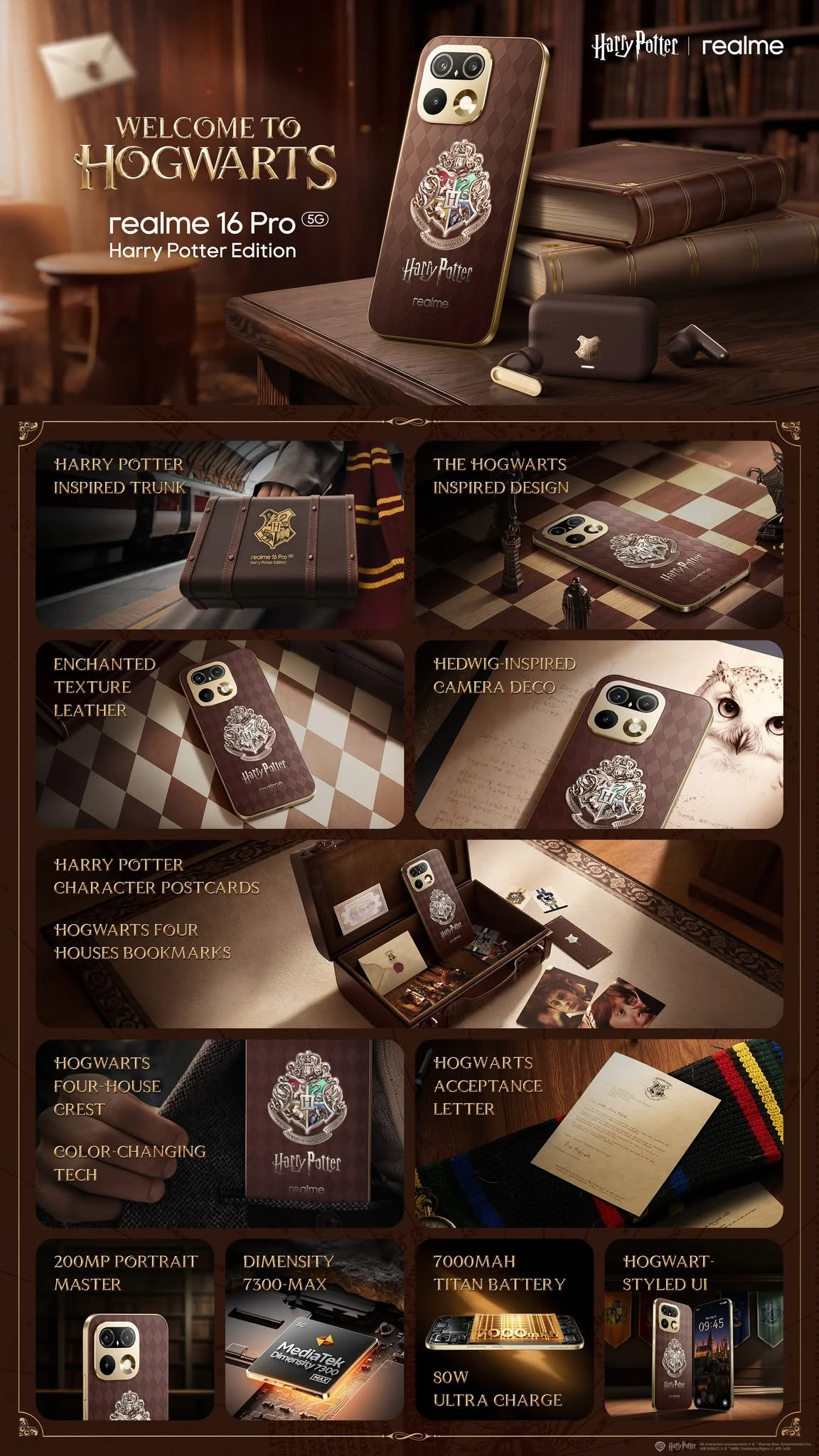 Realme 16 Pro 5G Harry Potter Edition