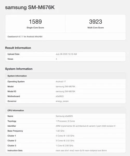 samsung-galaxy-m67-geekbench-testi.webp