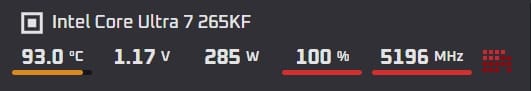 Intel Core Ultra 7 265K