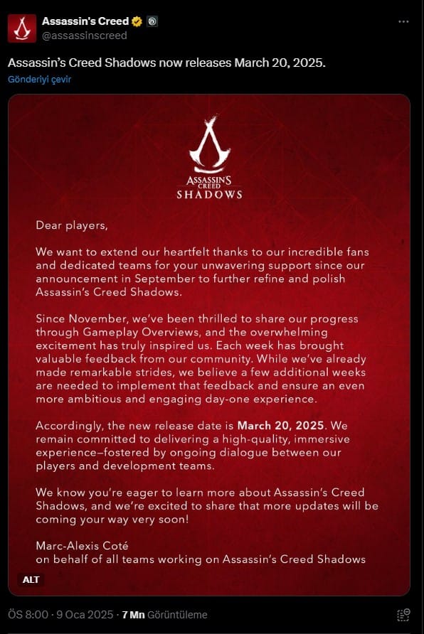 Assassin's Creed Shadows