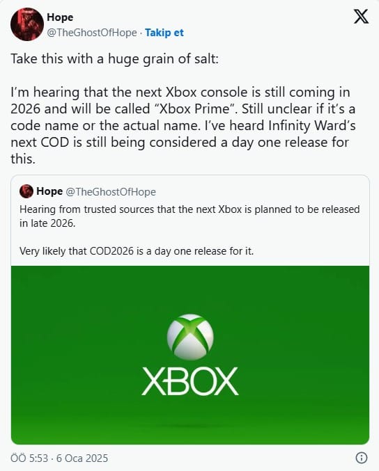 Xbox Prime oyun konsolları