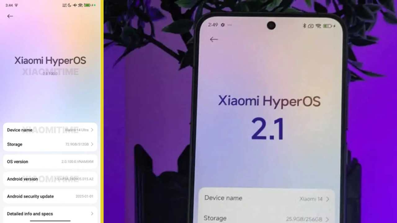Xiaomi HyperOS 2.1 güncellemesi