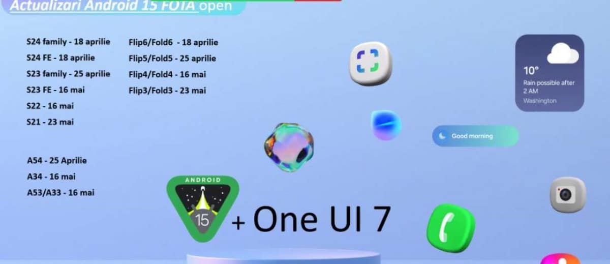 One UI 7 güncellemesi