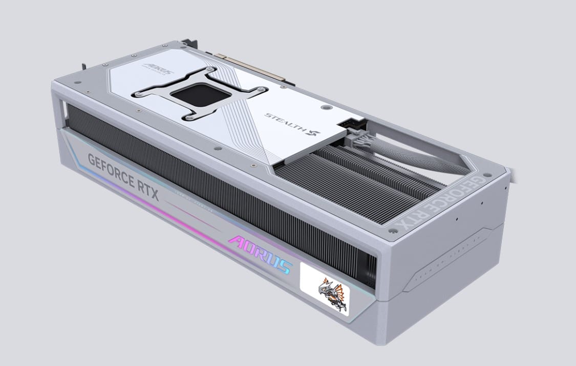 GIGABYTE, AORUS GeForce RTX 5090 STEALTH ICE