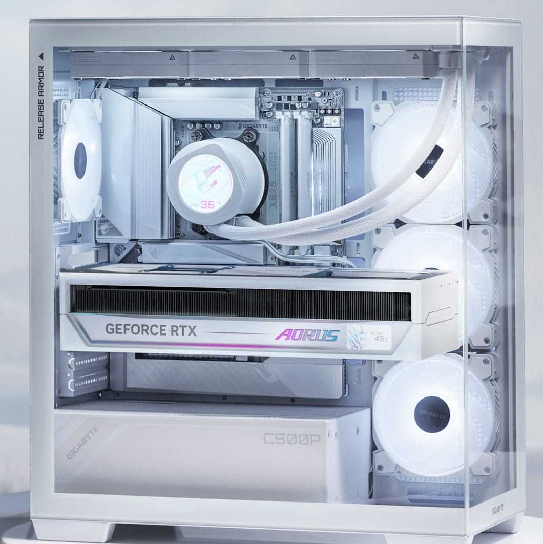 GIGABYTE, AORUS GeForce RTX 5090 STEALTH ICE