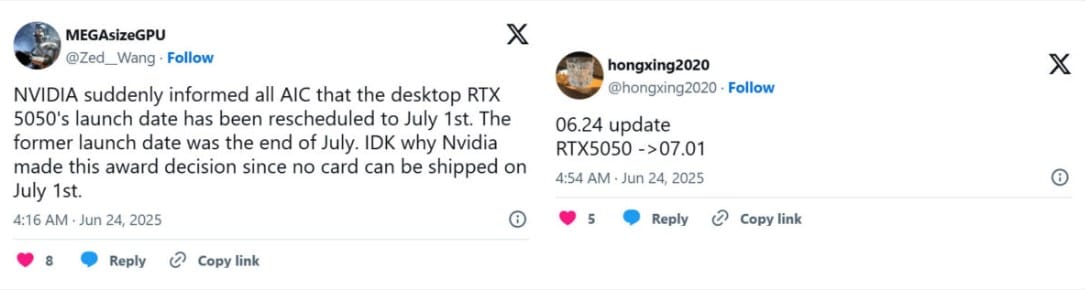 NVIDIA RTX 5050