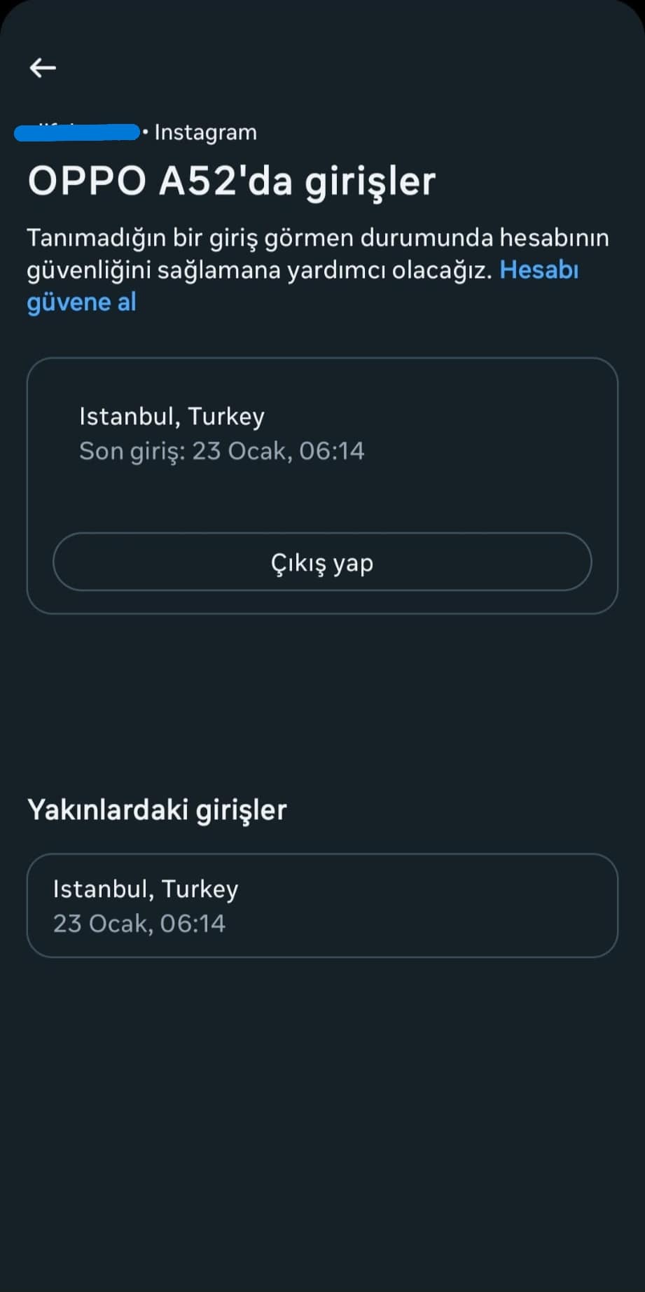 Instagram Kendi Kendine Takip Ediyor Sorunu: