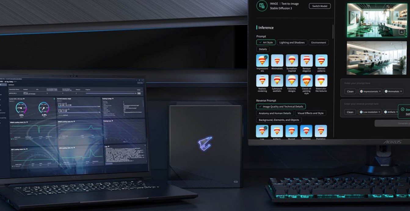 AORUS RTX 5090 AI BOX