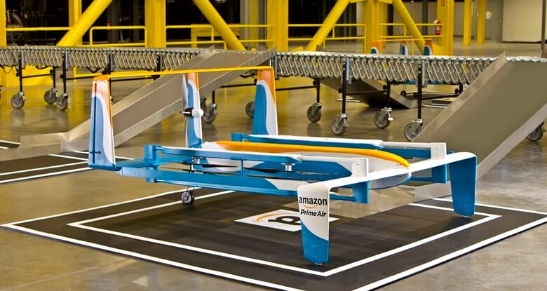 Amazon, PrimeAir Drone'lar ile Teslimatı Başlattı