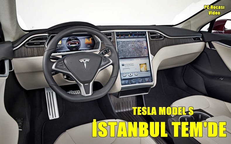 Tesla'nın Sürücüsüz Aracı İstanbul Trafiğinde - Video