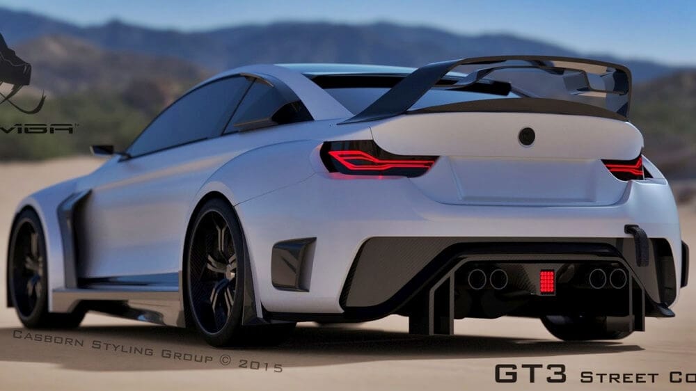 BMW M4 Tasarımlı MAMBA GT3 Konsepti Yayınlandı