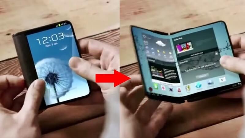 Samsung Katlanabilir Telefon Projesine Başlıyor