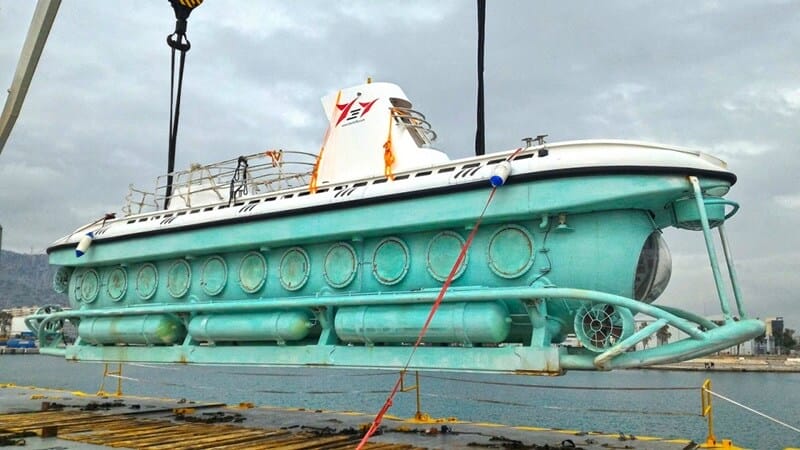 Türkiye'nin İlk Turistik Denizaltısı Nemo Artık Özgür