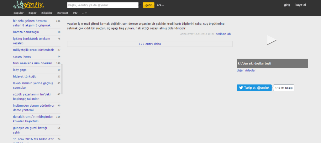 ekşi sözlük eski tasarım