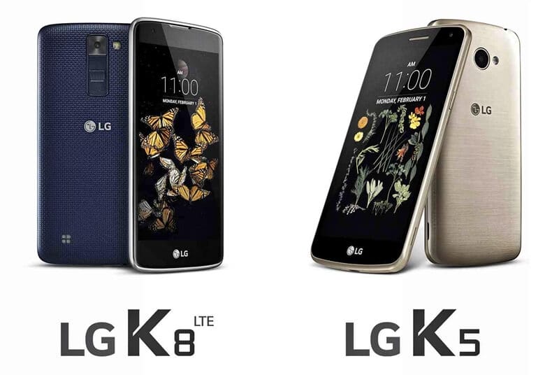 Yeni LG K5 ve LG K8 Teknik Özellikleri Duyuruldu
