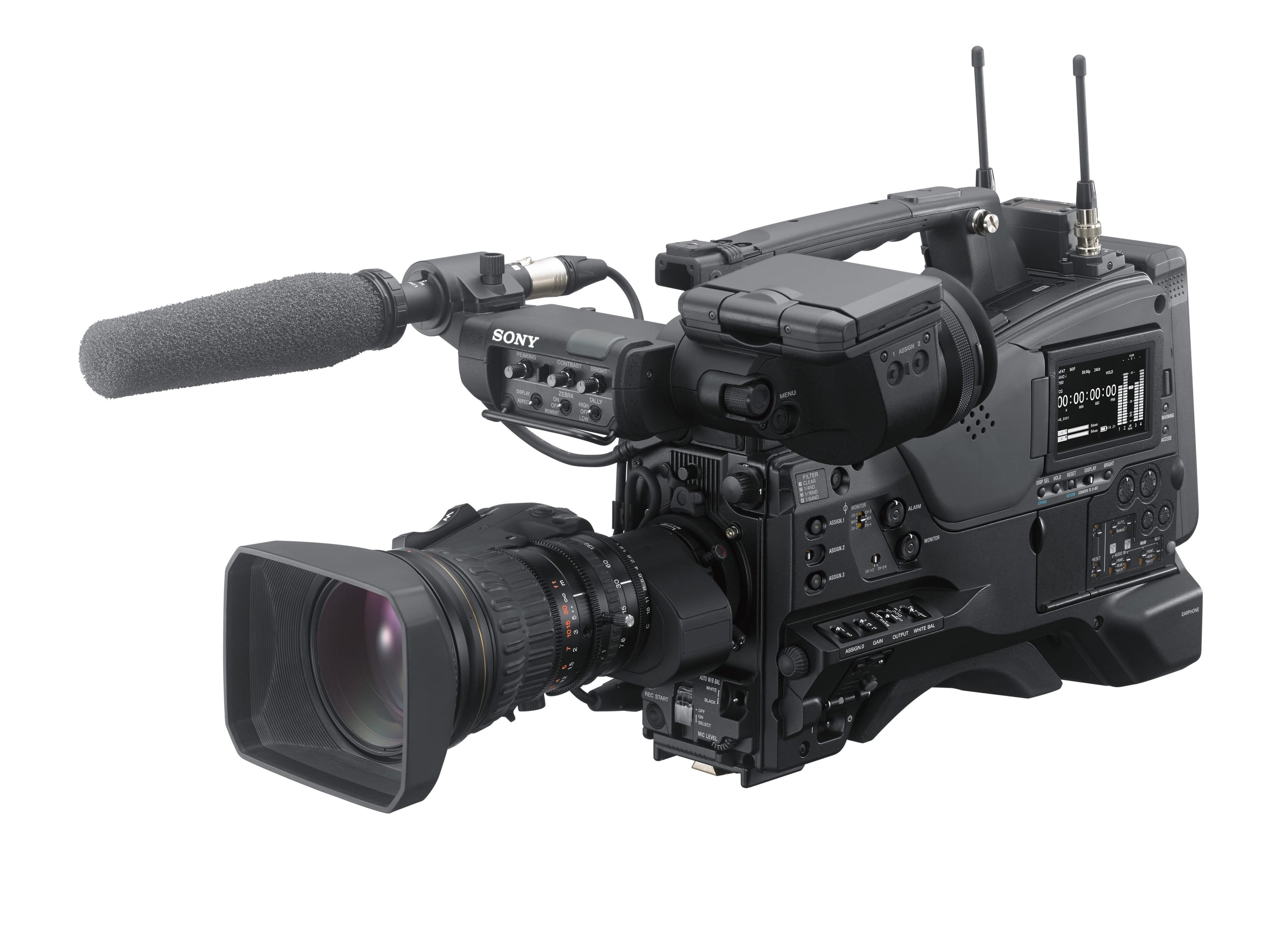 2/3 Tipi Görüntü Sensörüne Sahip Video Kamerası Sony PXW-Z450