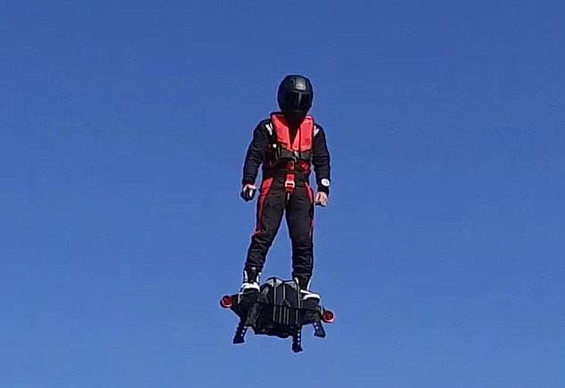 Flyboard Air Bağımsız Uçabilen Hoverboard