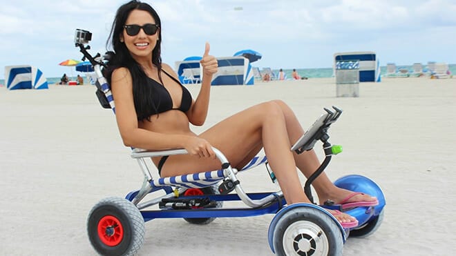 Yeni Gözde: Hoverboard Cart Oturaklı Kaykay