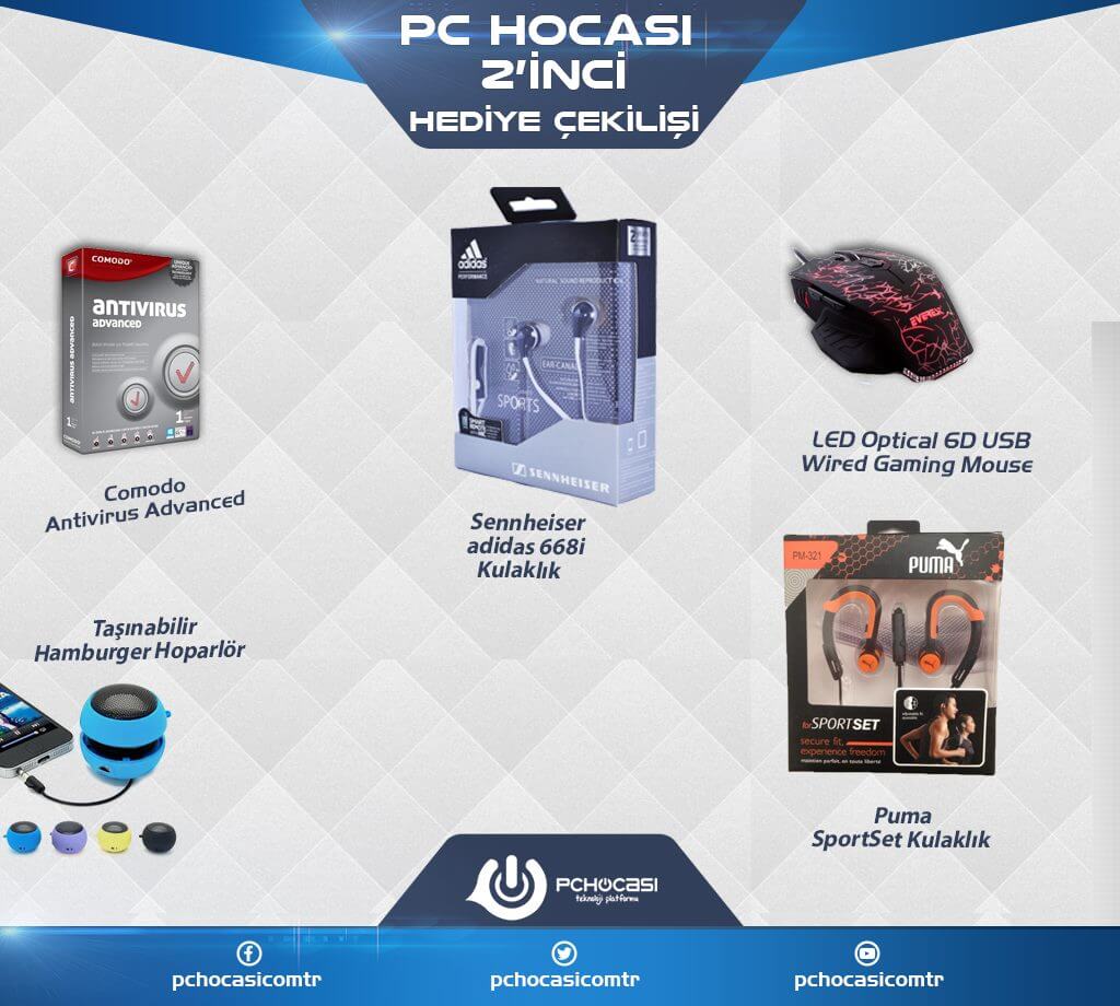 PCH Online Teknolojik Ürünler Çekilişi - 4