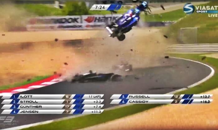 Dehşet Kaza Avrupa F3 Şampiyonasını Vurdu