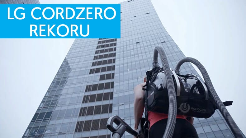 LG CordZero Süpürgesi İle Rekor Denemesi