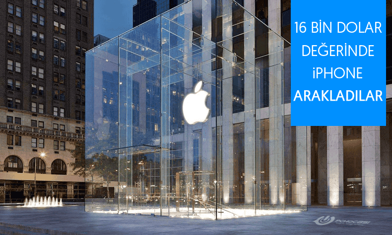 Apple Çalışanları Apple Store'dan 16 bin Dolarlık iPhone Çaldı
