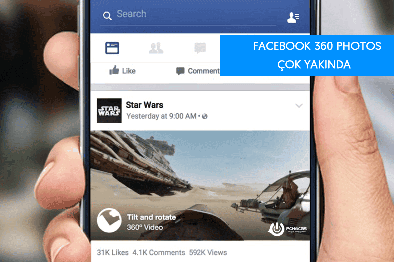 Facebook Artık 360 Derece° Fotoğraf Destekliyor