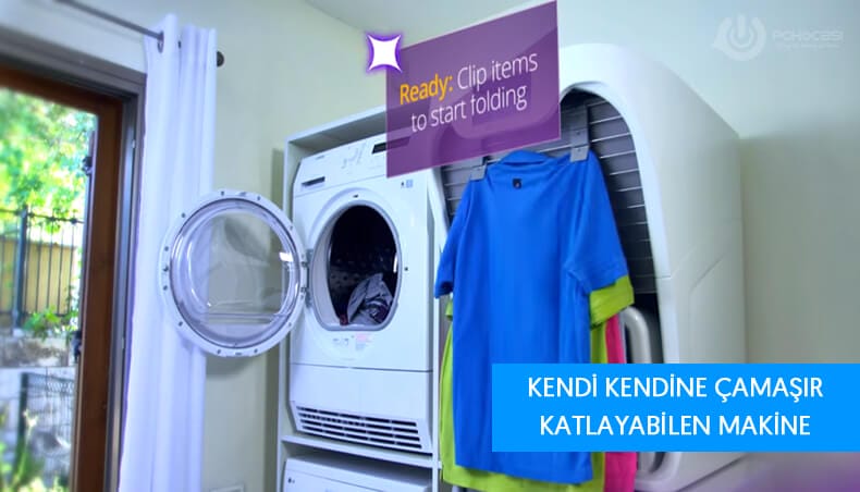 Kendi Kendine Çamaşır Katlayabilen Makine FoldiMate