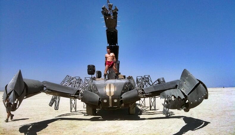 210 Beygirlik Akrep Araç Scorpion Art Car Satışa Çıktı