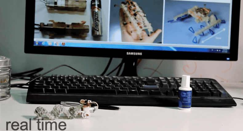 3D Yazıcı İle Yüzebilen, Tırmanabilen ve Sürünen Robot Üretildi