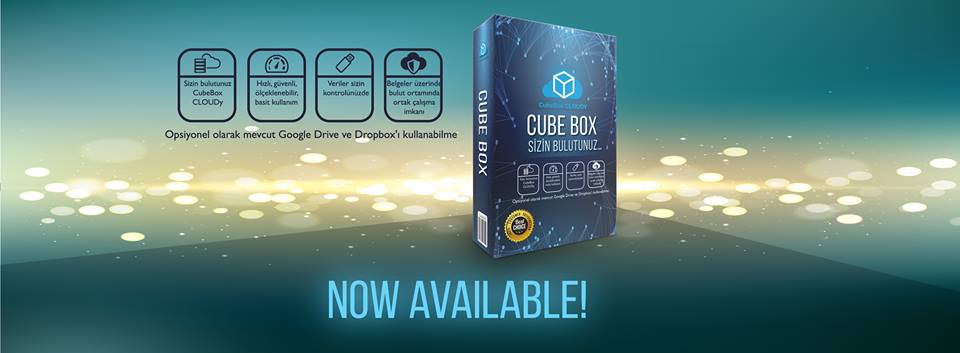 Dropbox'a Rakip %100 Milli Yazılım CubeBox