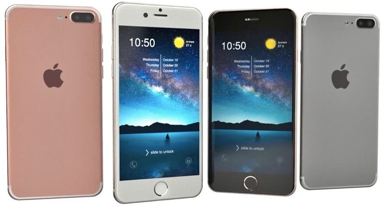 iPhone 7 ve iPhone 7 Plus Tasarımları Net Olarak Paylaşıldı