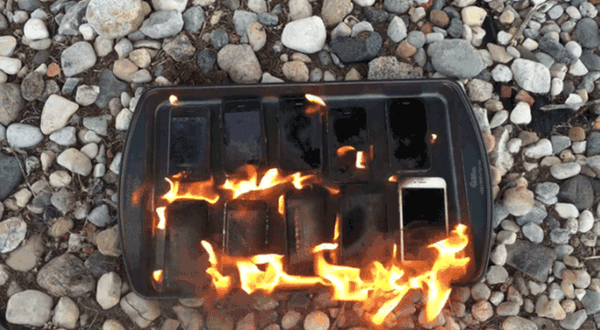 iPhone Modelleri Ateşe Dayanıklılık Testi