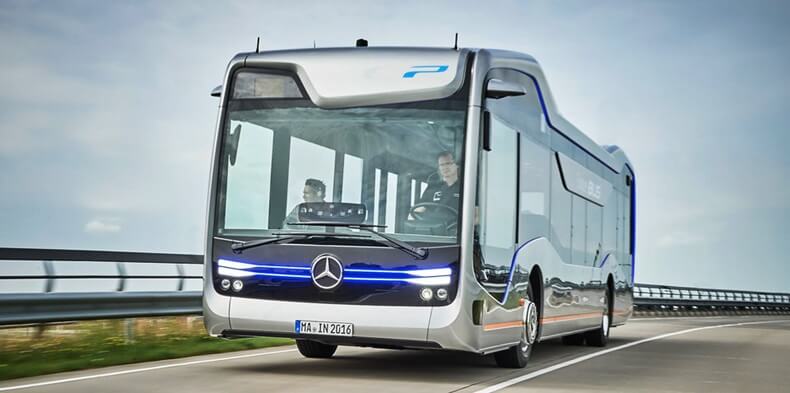 Mercedes City Pilot Adında Sürücüsüz Otobüs Geliştirdi