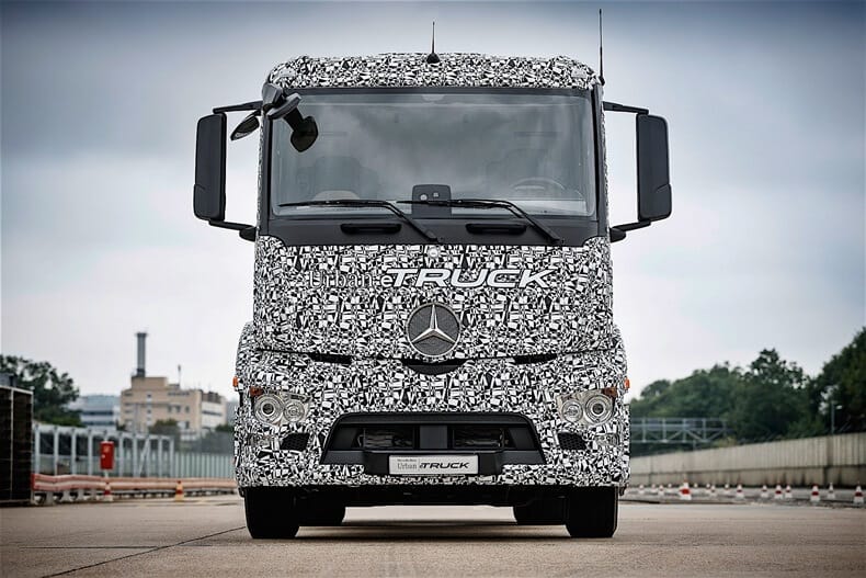 Alman Devi Mercedes Urban eTruck Adında Elektrikli Tır Üretti