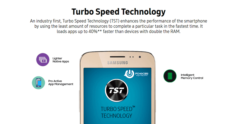 Samsung Turbo Speed Teknolojisi İle Telefonun Kasma Sorununu Ortadan Kaldırıyor