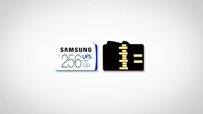 Samsung UFS Kartlar, microSD Kartlara Rakip Olacak