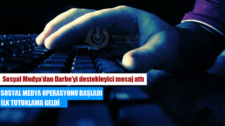 Darbeye Sosyal Medya'dan Destek Veren Kişi Tutuklandı